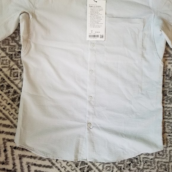 NWT Lululemon Street Lite Short Sleeve Shirt Vapor - Picture 9 of 10